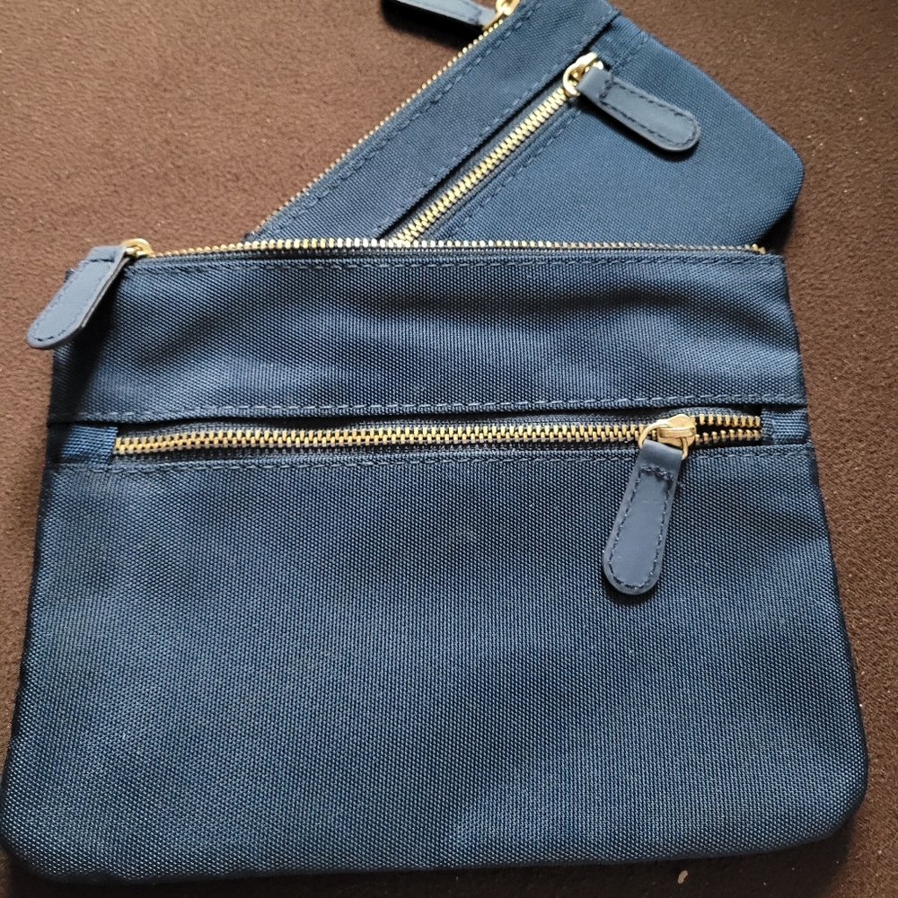 Canvas zip-top pouches